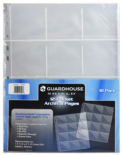 Guardhouse Shield 12 Pocket (10 pack) Polypropylene Pages