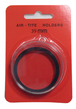 Air Tite 39mm Retail Package Holders - Holiday Ornament Blue