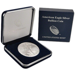 US Mint Silver Eagle Presentation Box