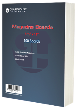 Backing Boards for Magazine 8.5 x 11 - 100 Pack