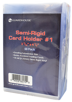 Guardhouse Semi-Rigid Card Holder #1 (.25mm)