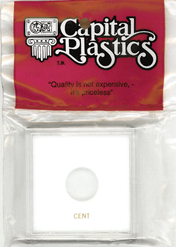 Capital Plastics Krown Coin Holder - Cent