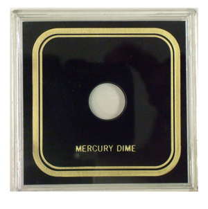 Capital Plastics VPX Coin Holder - Mercury Dime