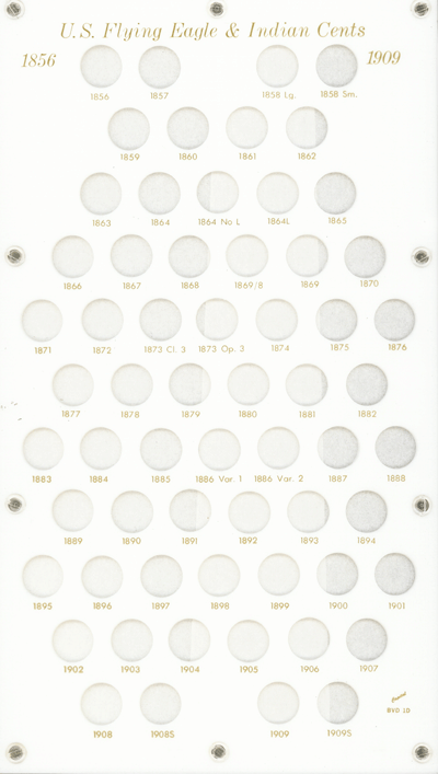 Flying Eagle & Indian Cents 1856-1909S