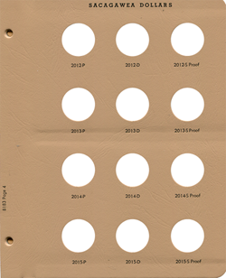 Sacagawea Dollars with proof Replacement Page 4