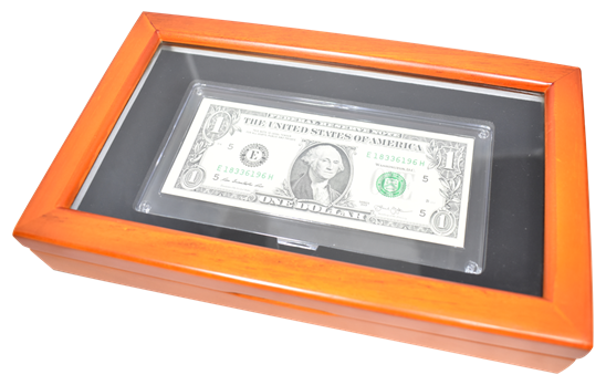 Guardhouse Glass-top Box for Modern Currency Holder