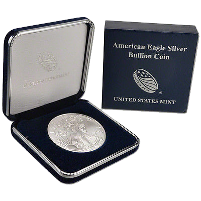 US Mint Silver Eagle Presentation Box