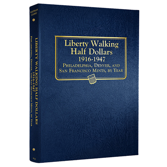 Walking Liberty Half Dollar Album 1916-1947