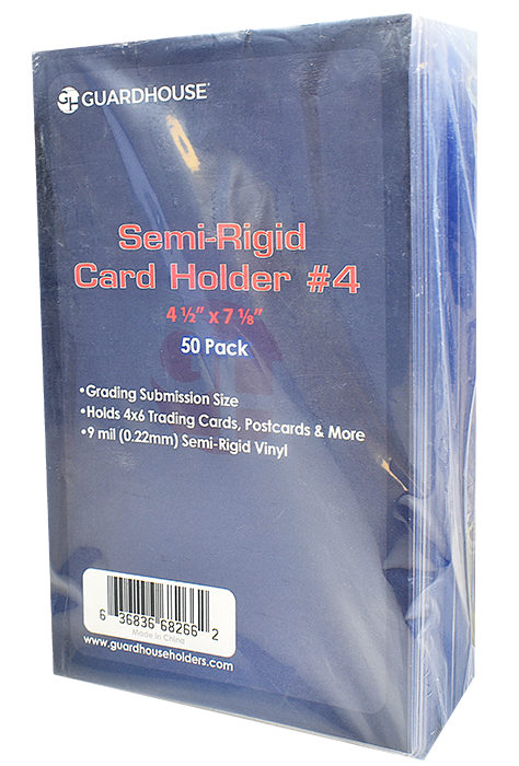 Guardhouse Semi-Rigid Card Sleeve #4 (.22)