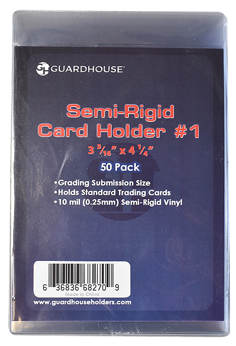 Guardhouse Semi-Rigid Card Holder #1 (.25mm)