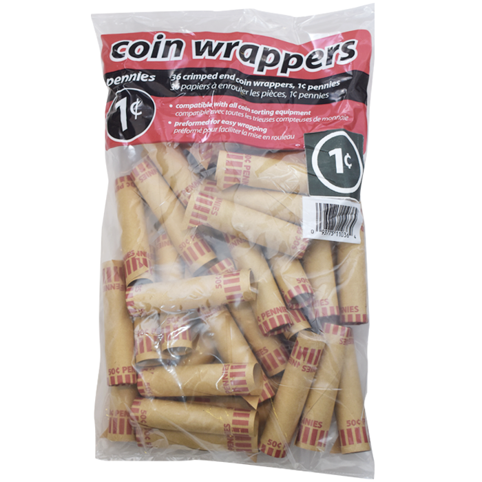 36 Nickel Preformed Coin Wrappers