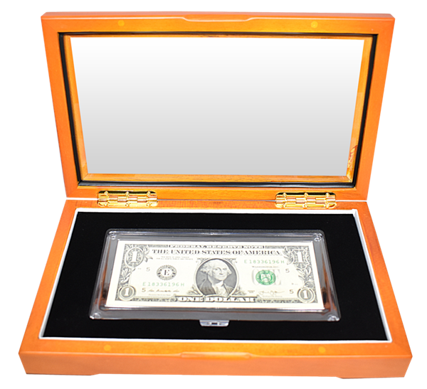 Guardhouse Glass-top Box for Modern Currency Holder