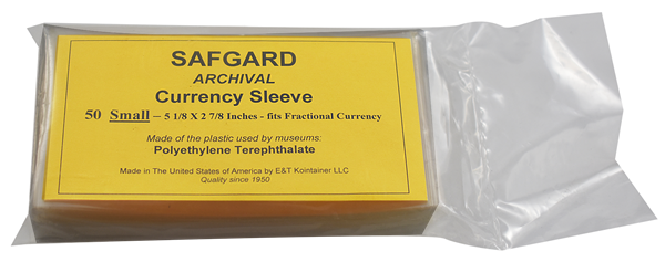 Safgard Small Currency Sleeve