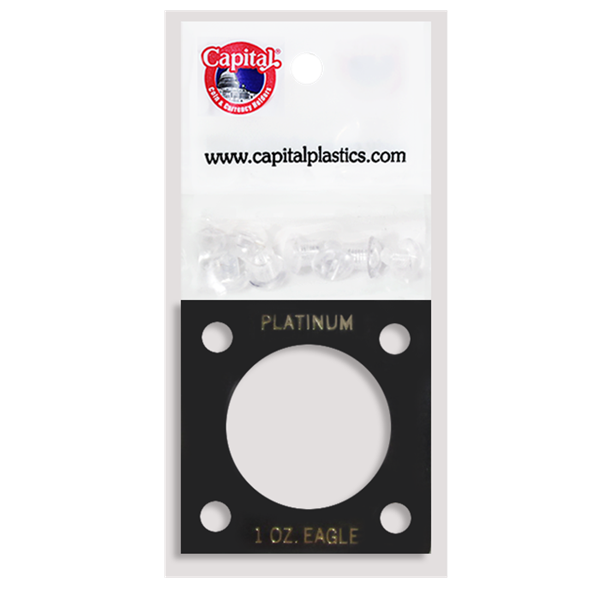 Capital Plastics 144 Coin Holder - 1 oz. Platinum Eagle