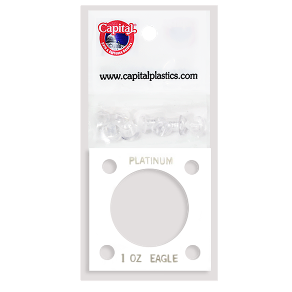 Capital Plastics 144 Coin Holder - 1 oz. Platinum Eagle