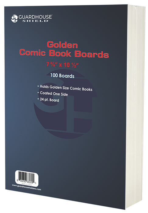 Backing Boards for Golden Comic Book Bag (7 5/8 x 10 1/2) - 100 Pack