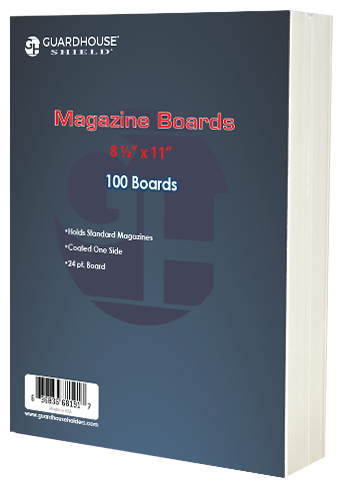 Backing Boards for Magazine 8.5 x 11 - 100 Pack