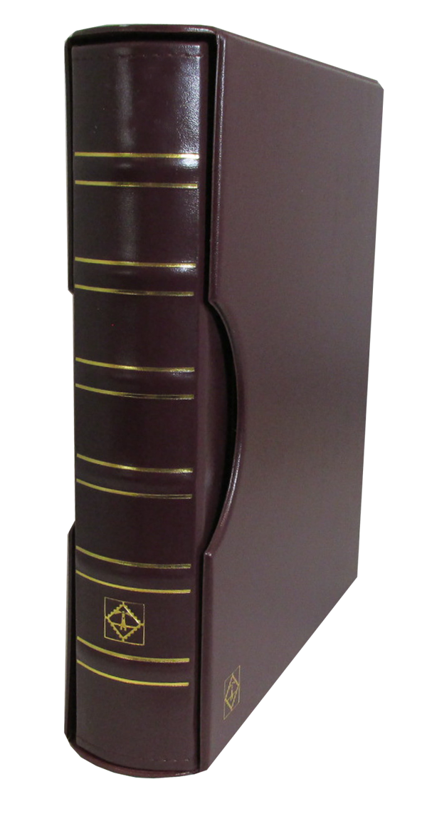 Lighthouse Grande 2 Pocket Graded Currency Album - Burgundy