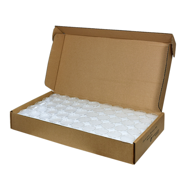 Half Dollar size bulk 30.6mm Direct-Fit Guardhouse holders. 250 count box.