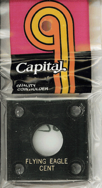 Capital Plastics 144 Coin Holder - Flying Eagle