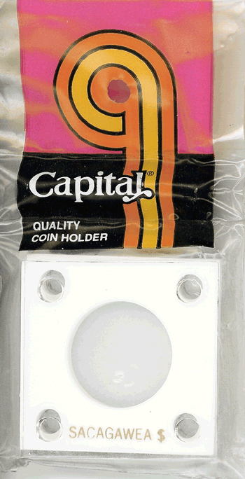 Capital Plastics 144 Coin Holder - Sacagawea $