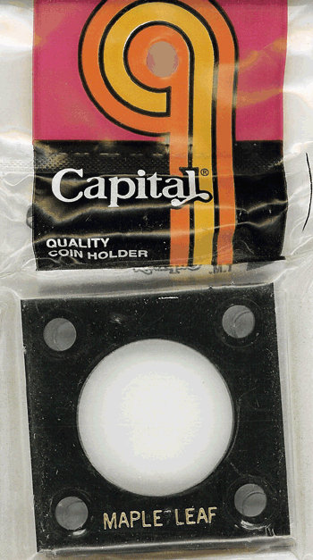 Capital Plastics 144 Coin Holder - 1 oz. Maple