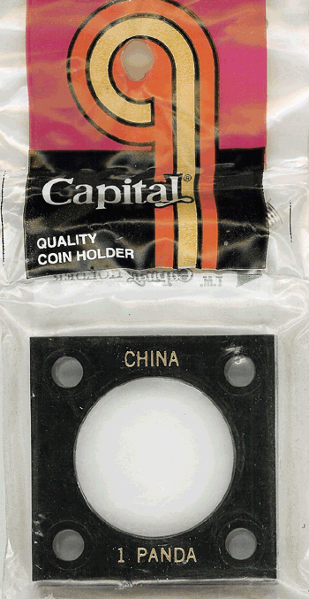 Capital Plastics 144 Coin Holder - 1 oz. Panda