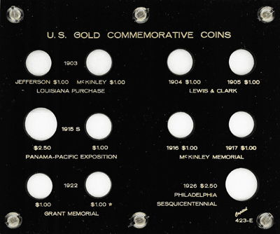 Commemorative Gold Coins 1903-1926