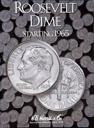 Roosevelt Dimes Folder #2 1965-1999